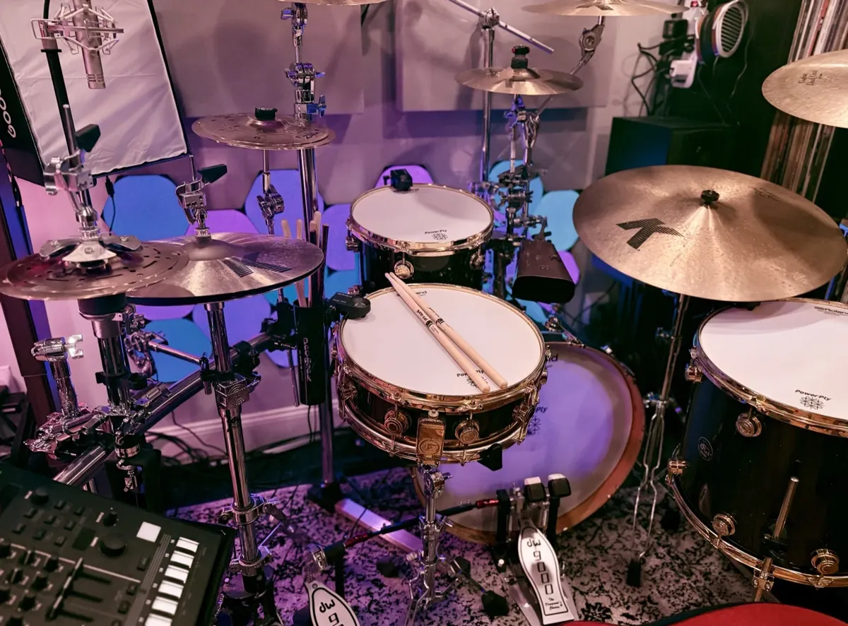 Tyler Ingersoll's hybrid drum studio